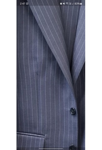 ΚΟΥΣΤΟΥΜΙ PINSTRIPE CHARLES CLAYTON 120'S